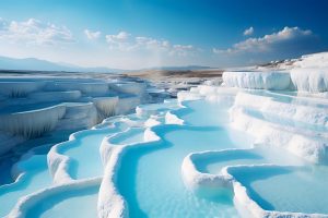 Pamukkale Cotton Castle of Turkey